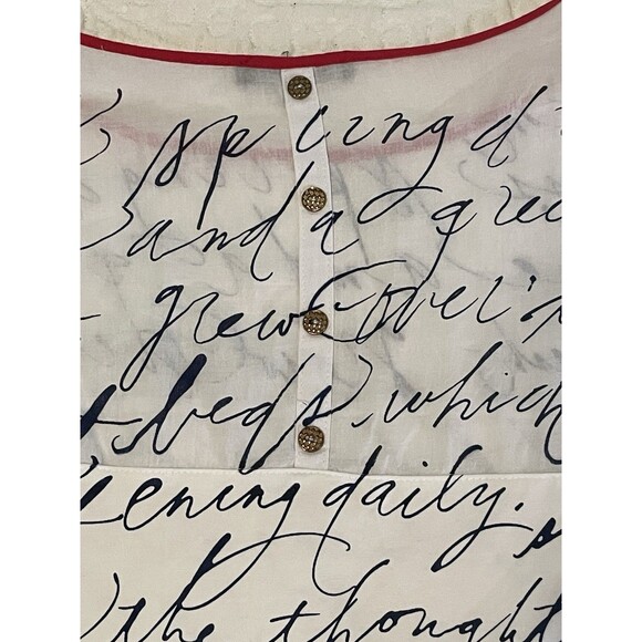 Leo & Ugo Short-Sleeved White, Red, and Blue Tee Size 3‎ - Picture 5 of 8